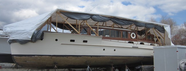 Wood boat restoration